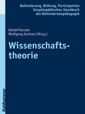 cover image of Wissenschaftstheorie